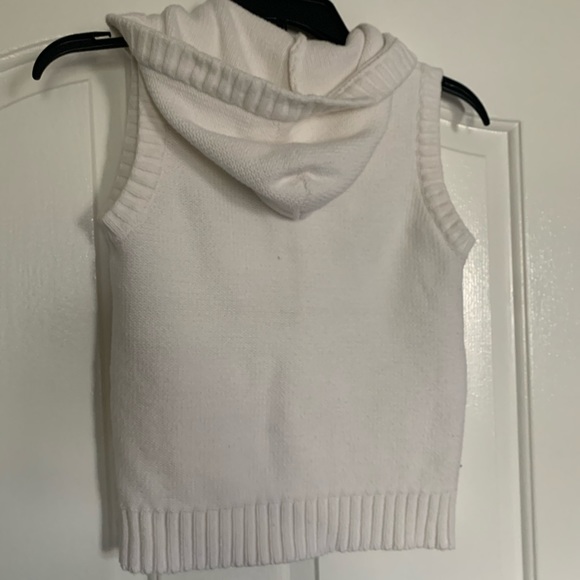 Girls Crazy 8 sweater vest size 10/12 - Picture 2 of 2